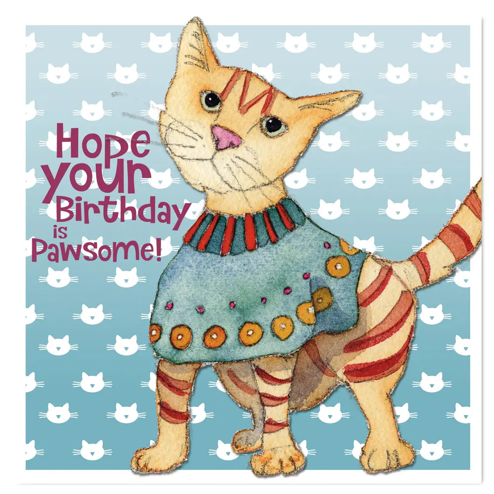 Emma Ball Pawsome Birthday Card