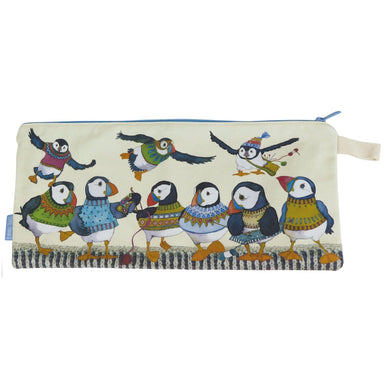 Emma Ball Accessories Emma Ball - Long Project Bag - Woolly Puffins