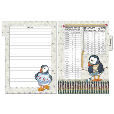 Emma Ball Accessories Emma Ball - Project Folder - Woolly Puffins