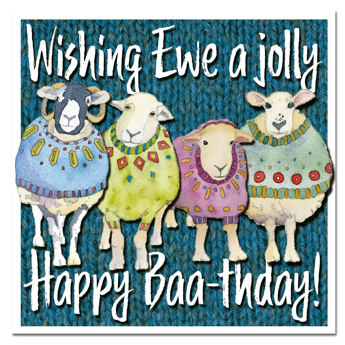 Emma Ball Jolly Happy Birthday Greetings Card