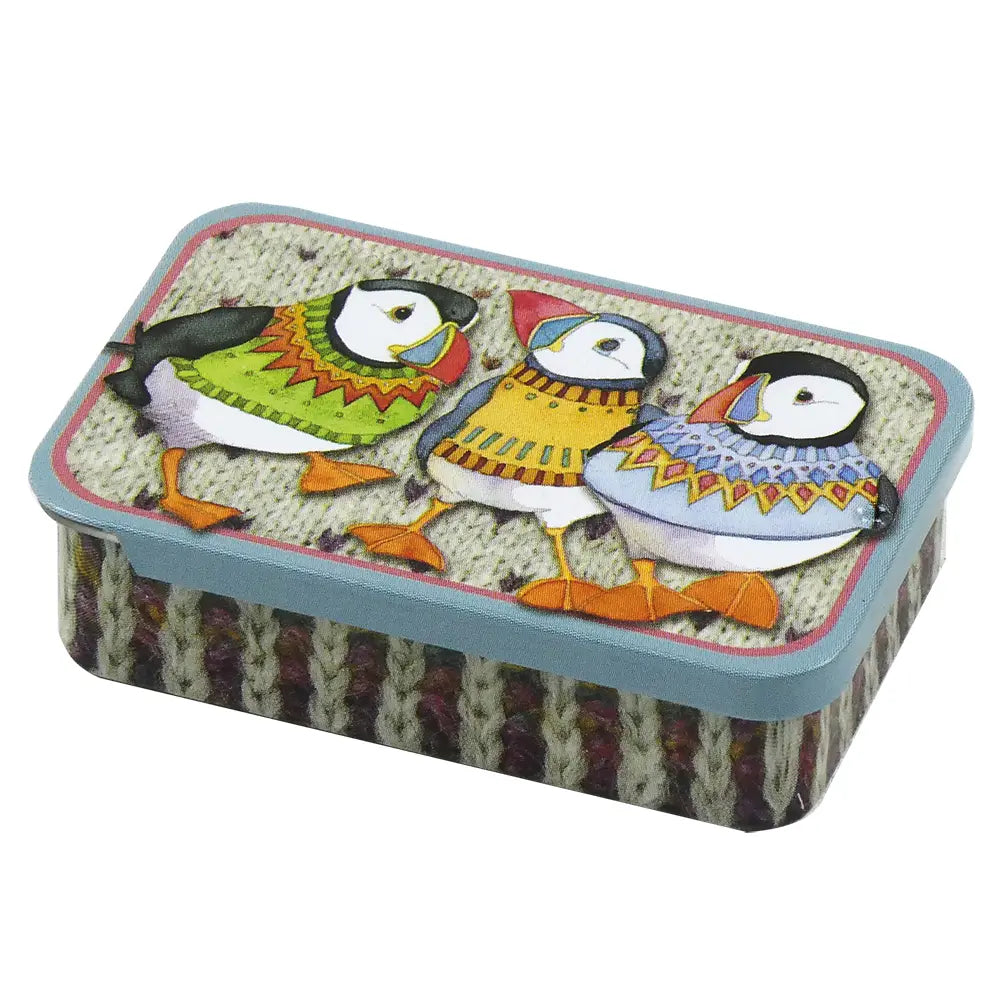 Emma Ball Sottobicchieri Con Pulcinella Di Mare – Set 4 Pezzi 10x10 Cm – Artista Britannica