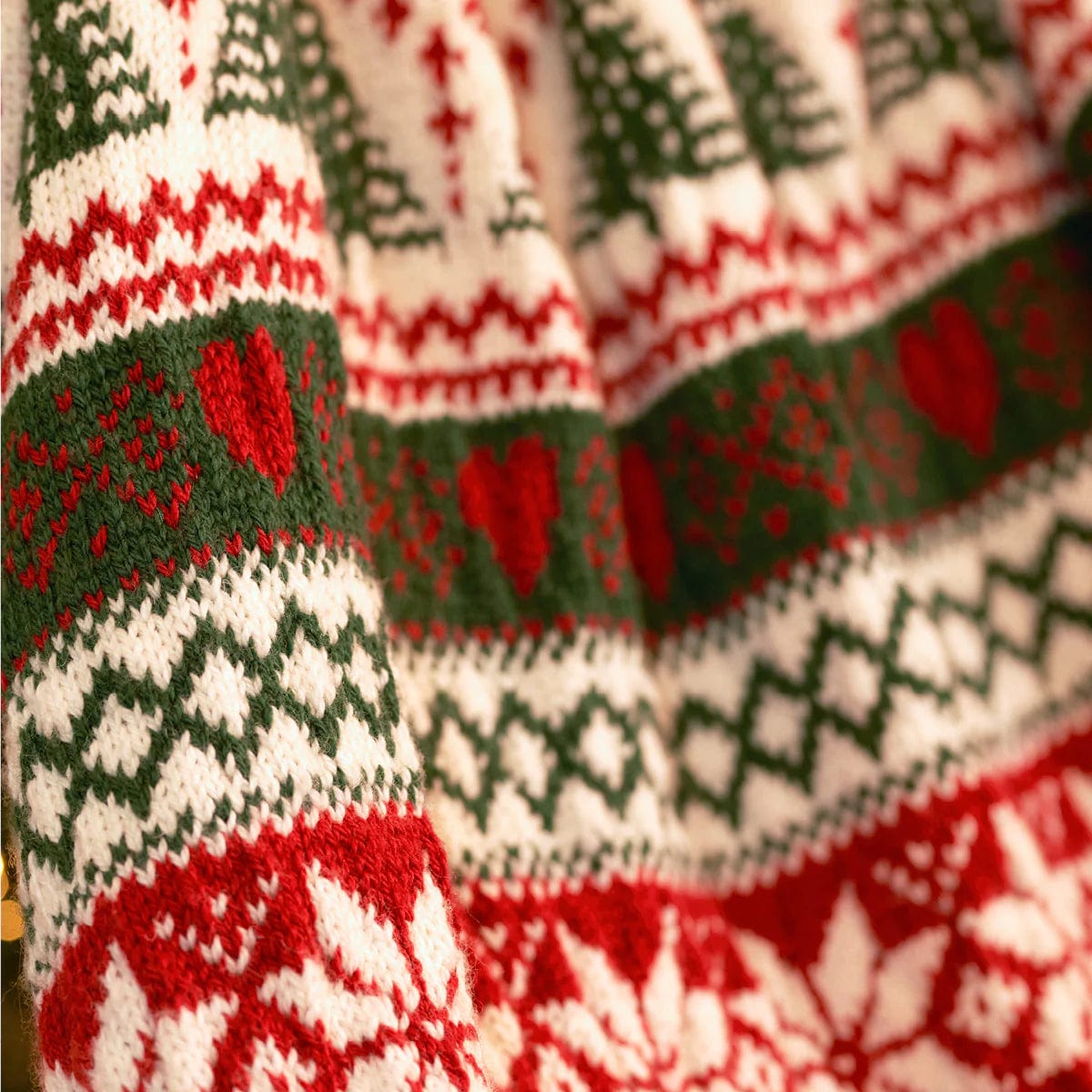 West Yorkshire Spinners Yarn West Yorkshire Spinners The Croft Aran - Woodside Fair Isle Festive Blanket Kit