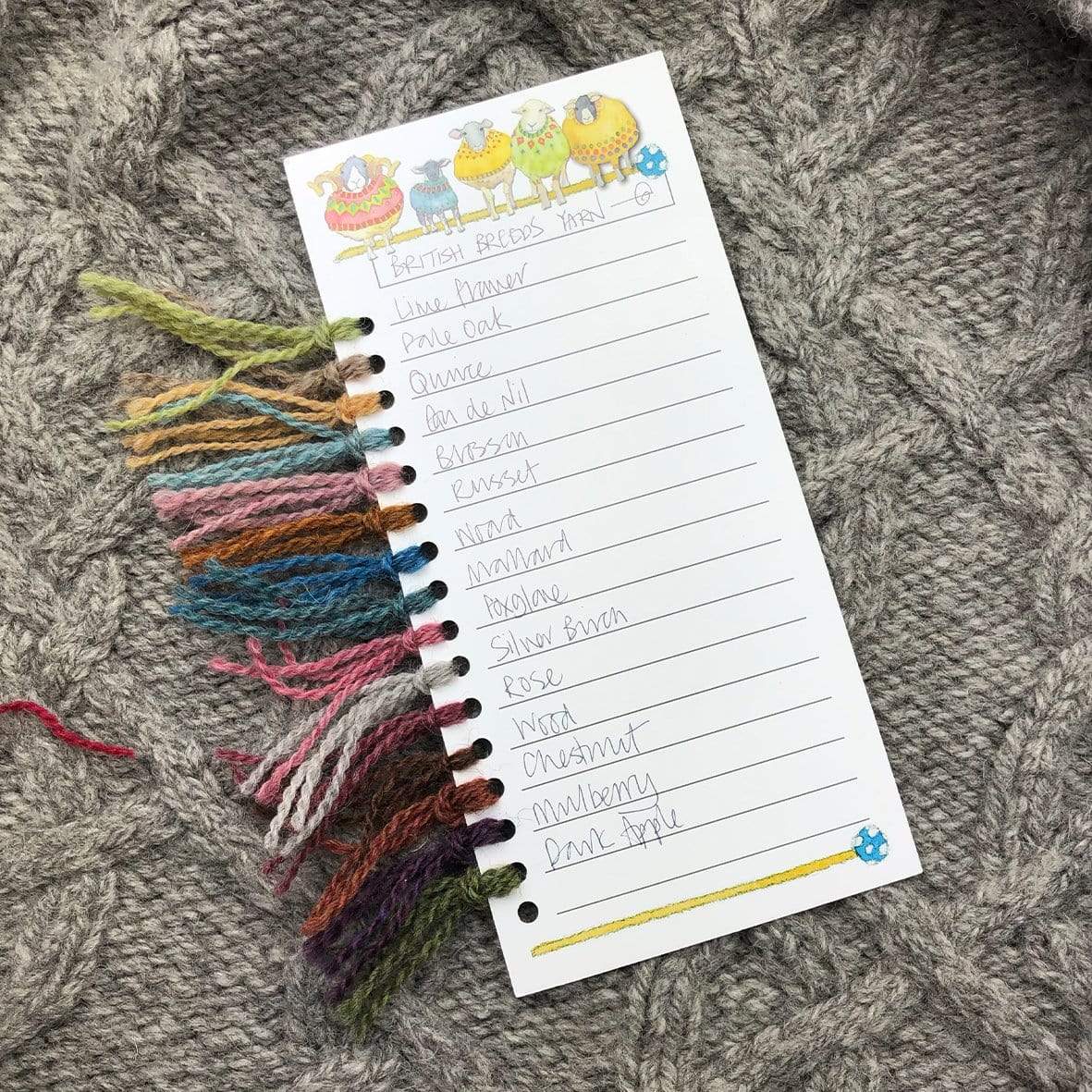 Emma Ball Accessories Emma Ball - Colour Chart (Crochet) - Sheep in Sweaters