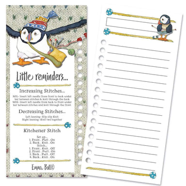 Emma Ball Accessories Emma Ball - Colour Chart (Knitting) - Woolly Puffins