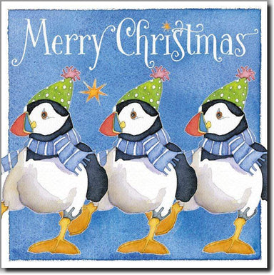 Emma Ball Accessories Emma Ball Dancing Puffins Christmas Cards (6 Pack)