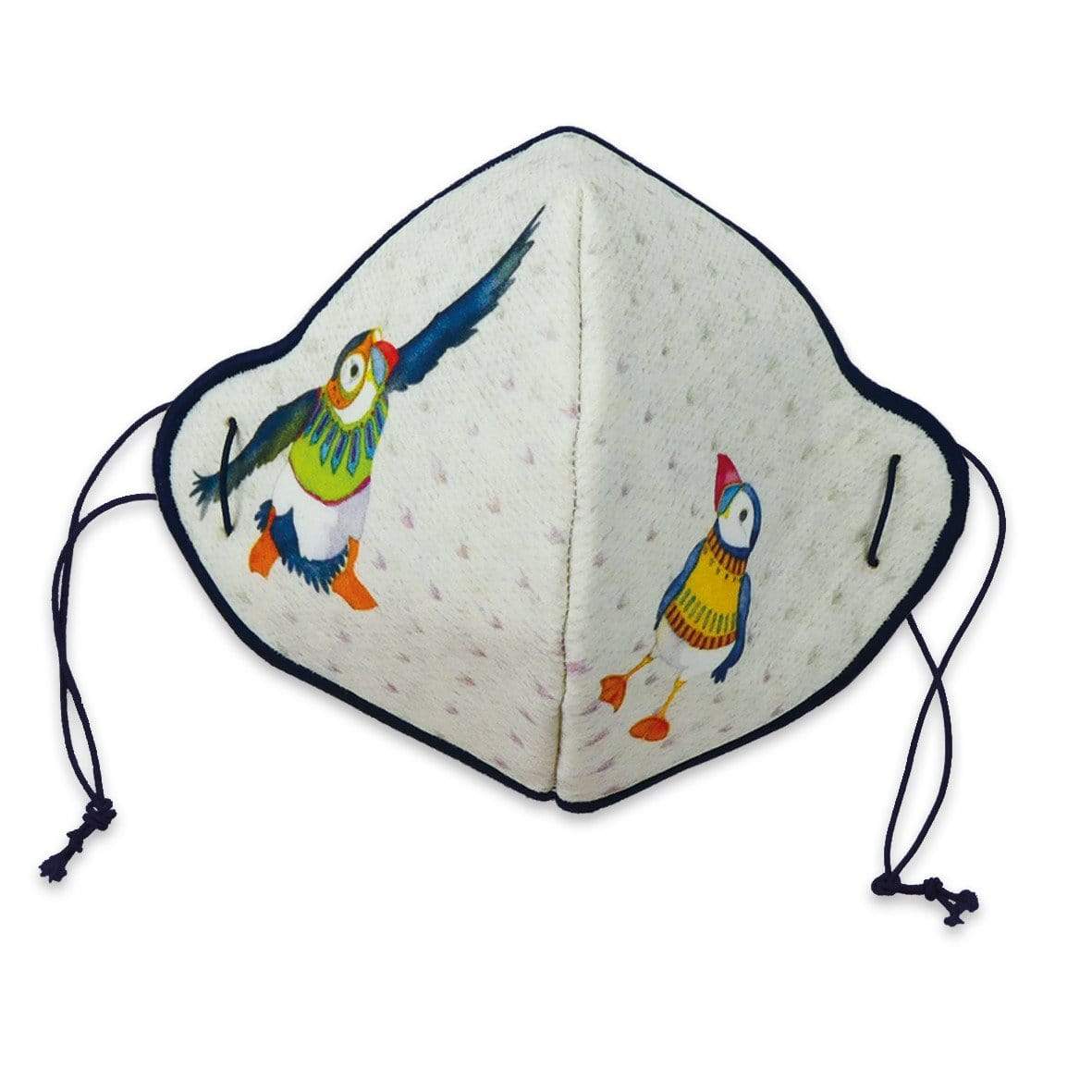 Emma Ball Accessories Emma Ball - Face Covering - Woolly Puffins