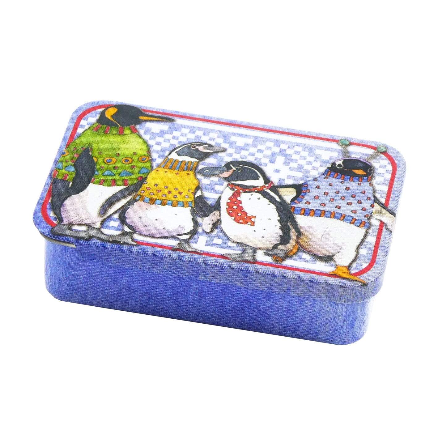 Emma Ball Accessories Emma Ball - Pocket Tin - Penguins in Pullovers 5060703325164