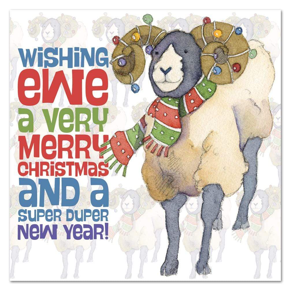 Emma Ball Accessories Emma Ball Wishing Ewe Christmas Cards (6 Pack)