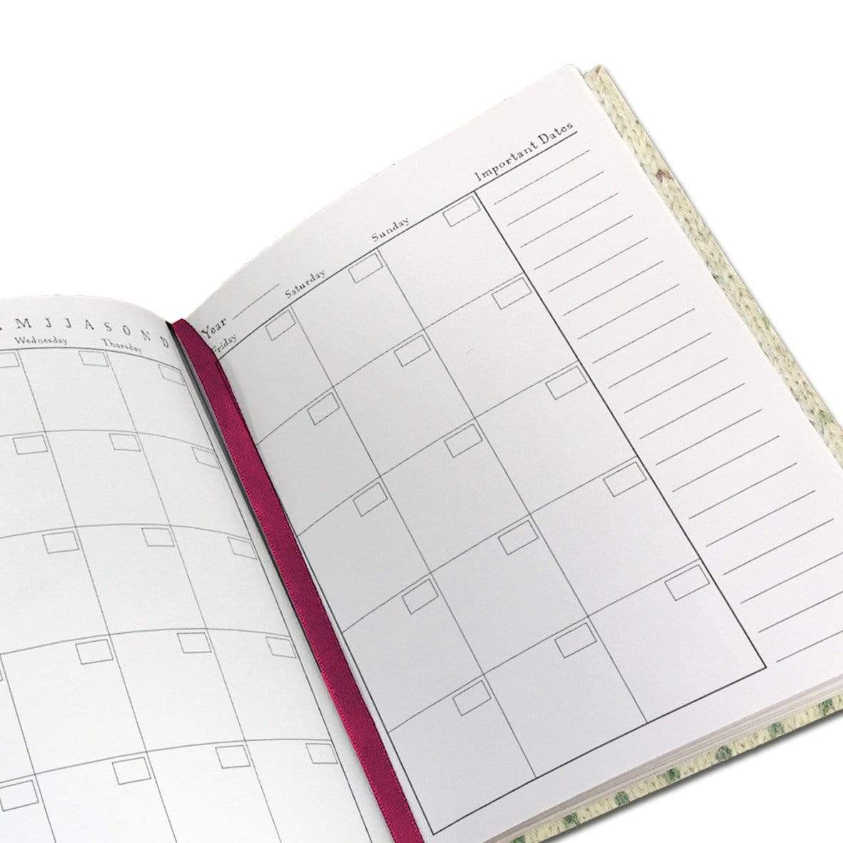 Emma Ball Accessories Emma Ball - Yearly Planner - Woolly Puffins 5060703321418
