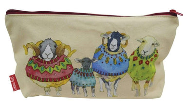 Emma Ball Accessories Emma Ball - Zipped Pouches - Sheep in Sweaters 506073321111