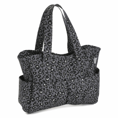 Hobby Gift Accessories Hobby Gift Matt PVC Craft Bag - Leopard (Grey) 5029784884151