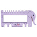KnitPro Accessories Lilac KnitPro Elephant Gauge, Yarn Cutter & View Sizer 8907628000257