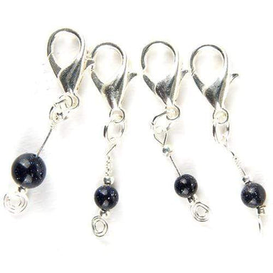 Kuszty Accessories Crochet Kuszty Stitch Marker - Blue Sandstone