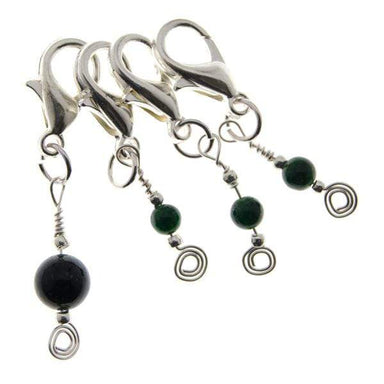 Kuszty Accessories Kuszty Stitch Marker - Green Sandstone