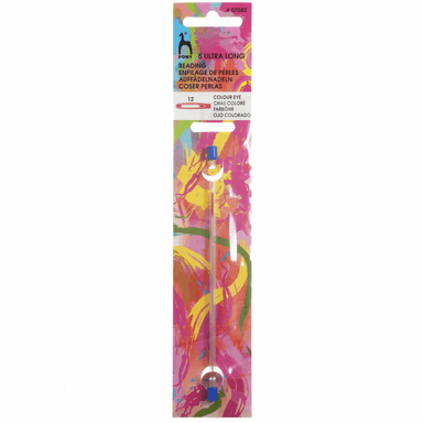 Pony Accessories Pony Pack of 5 Ultra Long Beading Needles with Colour-Coded Eye (Size 12) 8901003070828