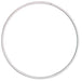Sconch Accessories White Coated Metal Hoop for Crafts