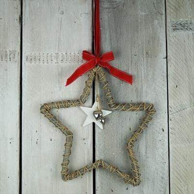 Sconch Accessories Wicker Star (25cm) 5025192266848
