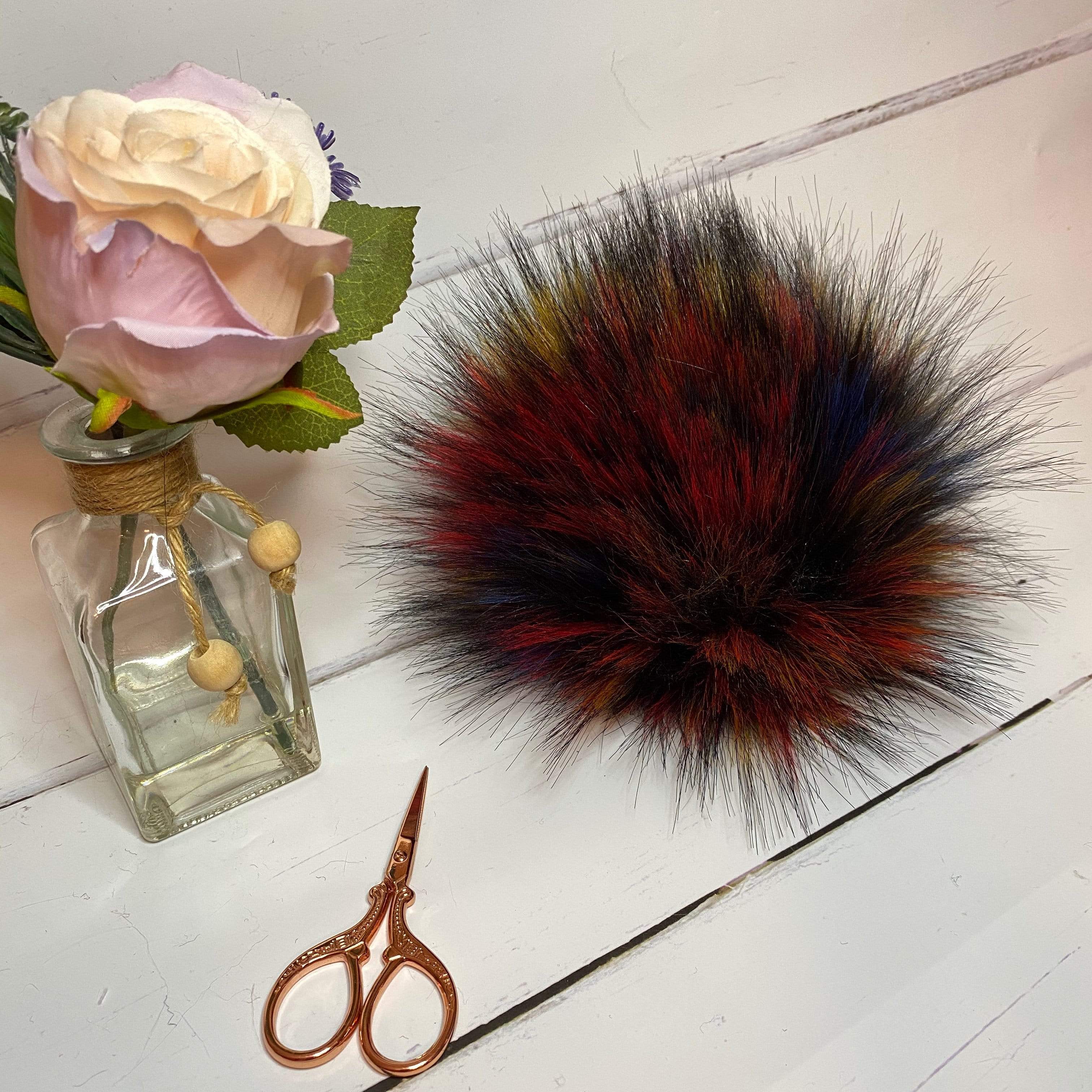 The Crafty Bird Accessories Campfire The Crafty Bird Faux Fur XL Pom Pom TCB3CAM
