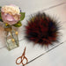 The Crafty Bird Accessories Campfire The Crafty Bird Faux Fur XL Pom Pom TCB3CAM