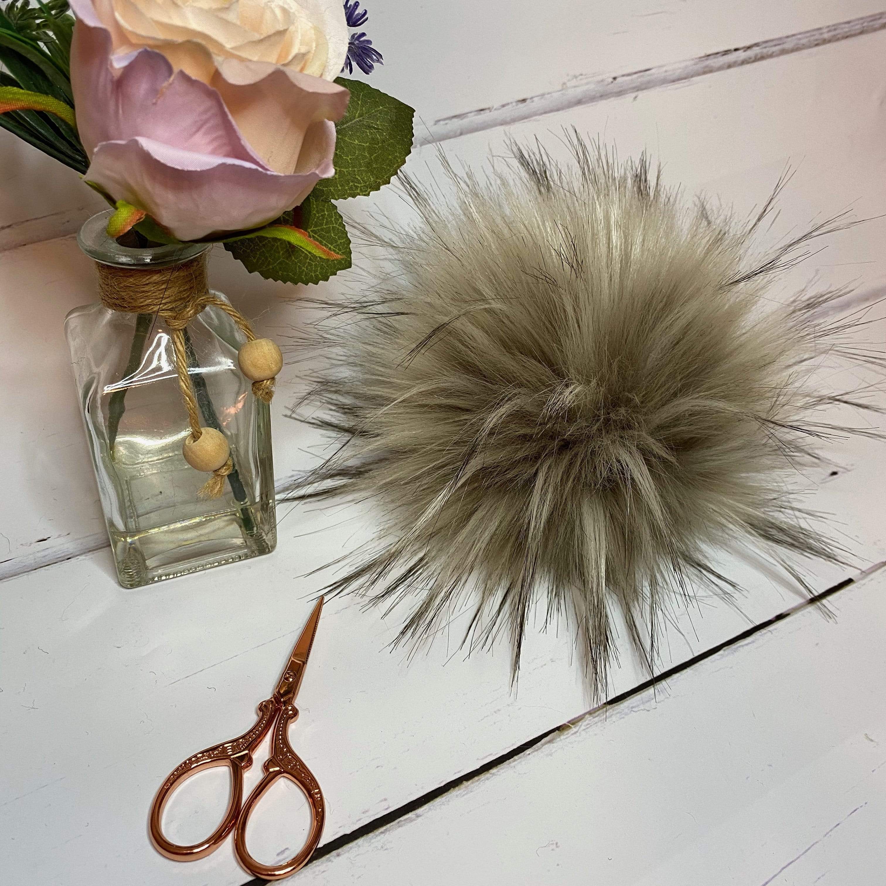 The Crafty Bird Accessories Tawny The Crafty Bird Faux Fur XL Pom Pom TCB3TA