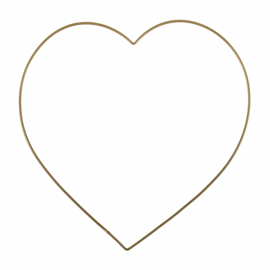 Trimits Accessories Trimits Metal Craft Hoops - Gold Heart 5022306796727