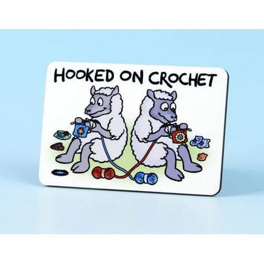 Vanessa Bee Designs Accessories Hooked On Crochet (6103) Vanessa Bee Designs Fridge Magnet