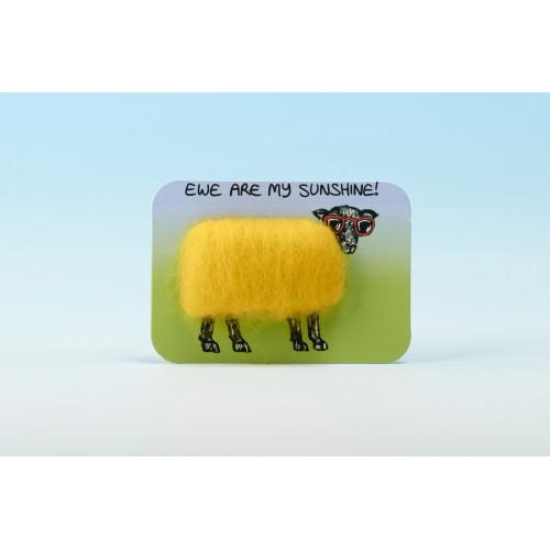 Vanessa Bee Designs Accessories Ewe Are My Sunshine (4108) Vanessa Bee Designs Woolly Fridge Magnet 5060014032188