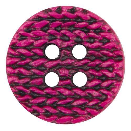 Bonfanti Buttons 7 Bonfanti Buttons Round Knitted Button (12169)
