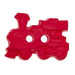 Bonfanti Buttons Red (6401) Bonfanti Buttons Train Button (P194) - 18mm 62231202