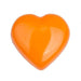 Bonfanti Buttons Orange (464) Bonfanti Heart Button (Small) - 11mm 44462664