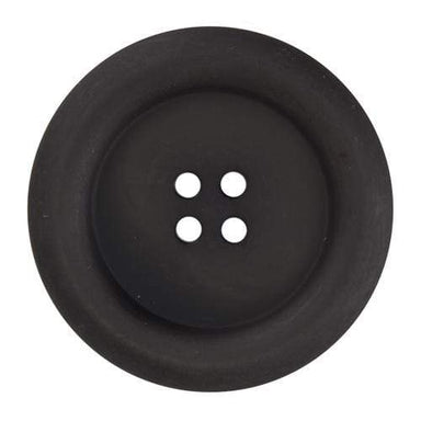 Bonfanti Buttons Black (131) Bonfanti Round Button (Large) - 33mm