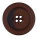 Bonfanti Buttons Brown (127) Bonfanti Round Button (Large) - 33mm