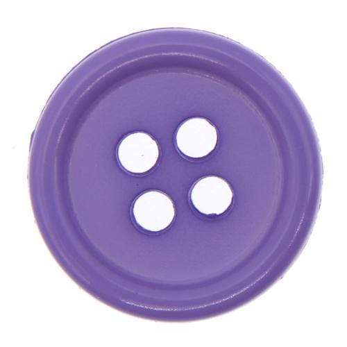 Italian Buttons Buttons Lilac Italian Buttons Edge 4-hole Classic Button (15mm) 42384802