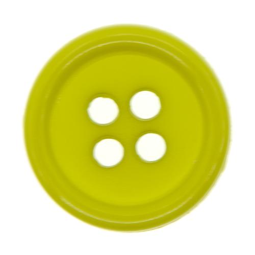 Italian Buttons Buttons Lime Italian Buttons Edge 4-hole Classic Button (15mm) 42515874