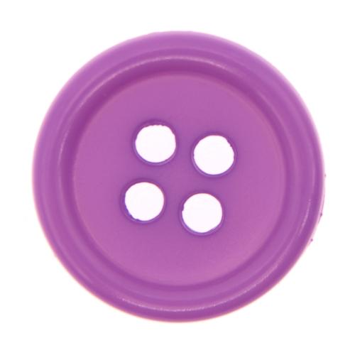 Italian Buttons Buttons Orchid Italian Buttons Edge 4-hole Classic Button (15mm) 42450338