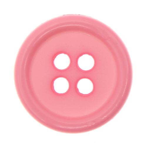 Italian Buttons Buttons Pink Italian Buttons Edge 4-hole Classic Button (15mm) 42089890