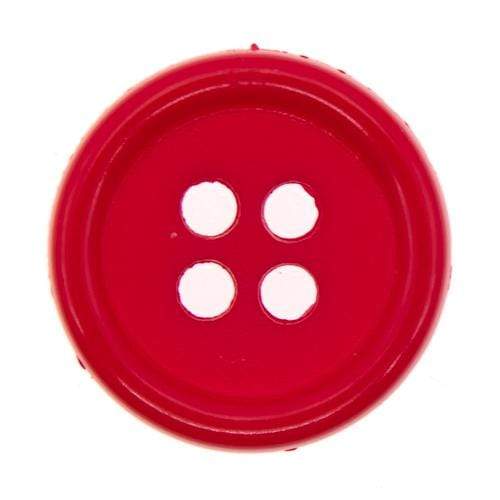 Italian Buttons Buttons Red Italian Buttons Edge 4-hole Classic Button (15mm) 42253730