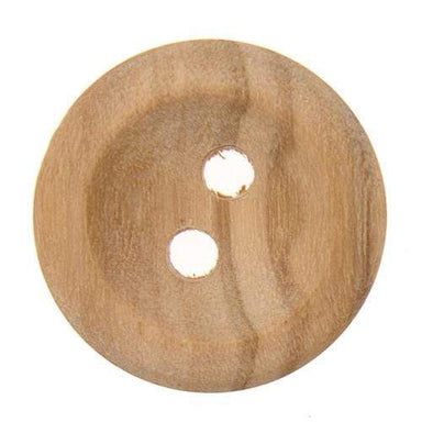 Milward Wooden Heart Button 15mm (3 pieces) 