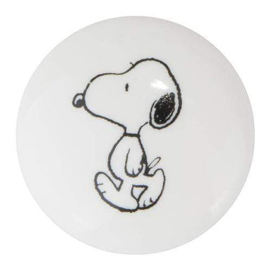 Italian Buttons Buttons Italian Buttons Shallow Snoopy Shank Button (White) IB-B1-27-White