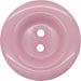 Jomil Buttons Pink Two Hole, High Shine Round Button (11mm) 27456418