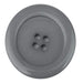 Sconch Buttons Grey Chunky Button - 46mm
