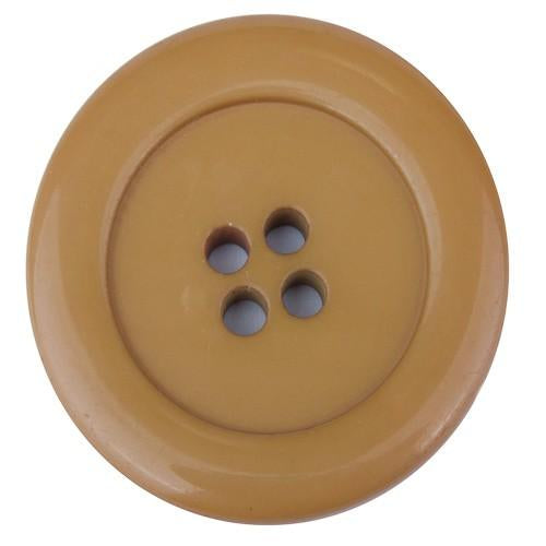 Sconch Buttons Khaki Chunky Button - 46mm