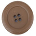 Sconch Buttons Olive Chunky Button - 46mm