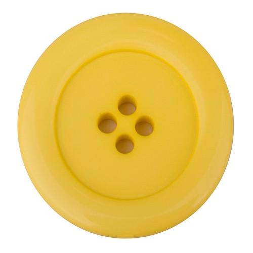Sconch Buttons Yellow Chunky Button - 46mm