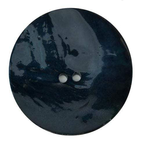 Sconch Buttons Midnight Blue Shell Button - 50mm