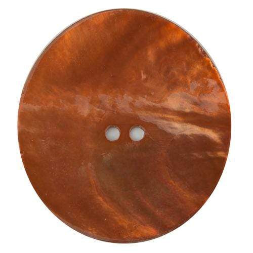 Sconch Buttons Rust Shell Button - 50mm