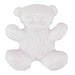 Sconch Buttons White Teddy Bear Button - 14mm