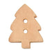 Sconch Buttons Wooden Christmas Tree Button