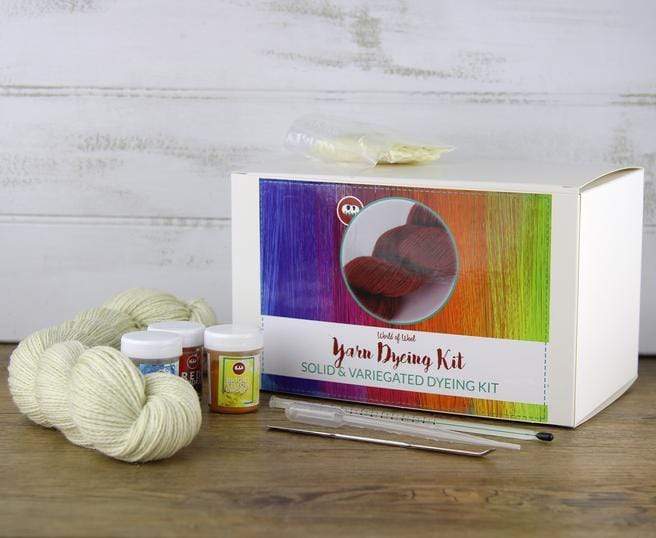 World of Wool Dyeing Yarn Dyeing Kit (Sparkle)
