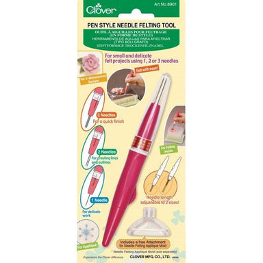 Clover Felting Clover Pen Style Needle Felting Tool (8901) 051221557354